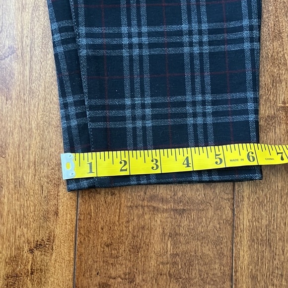 NWT Gloria Vanderbilt Plaid Size 16 Slim pants - Picture 10 of 15